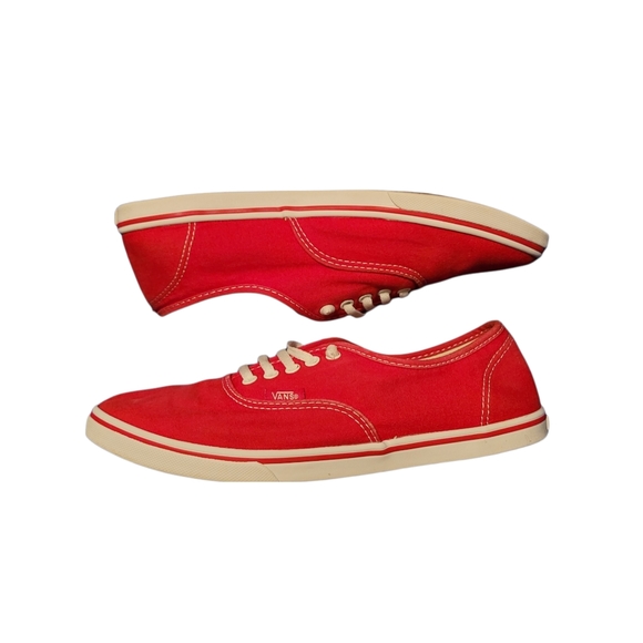 VANS Authentic Lo Pro in True Red - Picture 4 of 14